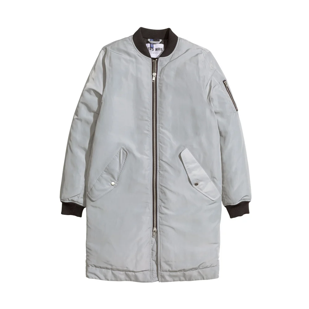 Long Bomber Jacket