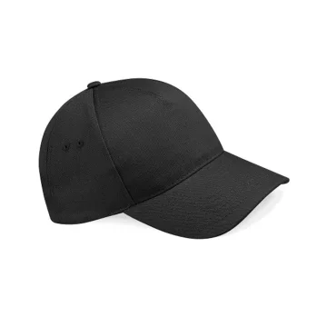 Structured Black Baseball Cap