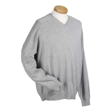 V-Neck Sweater – Beige
