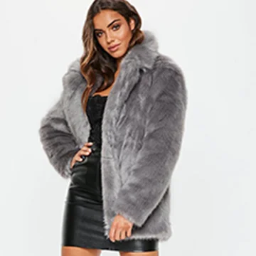 Fuax Fur Jacket