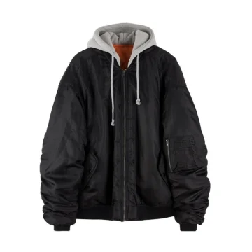 Hoded Bomber Jacket