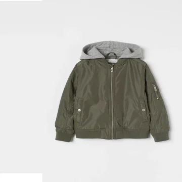 Hoded Bomber Jacket
