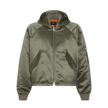 Hooded Bomber Jacket